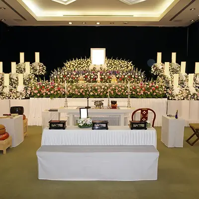 東都博善社で葬儀を行なった写真