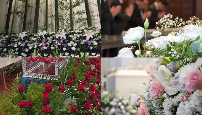 帝都典礼で葬儀を行なった写真