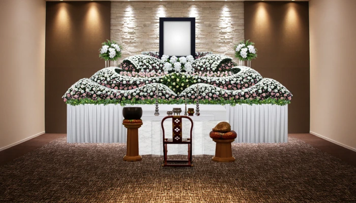 帝都典礼で葬儀を行なった写真