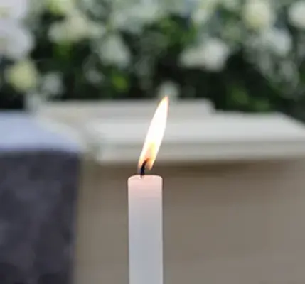 石川生造花店で葬儀を行なった写真