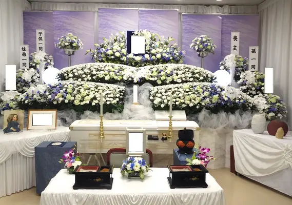 (株)宇野葬儀社で葬儀を行なった写真