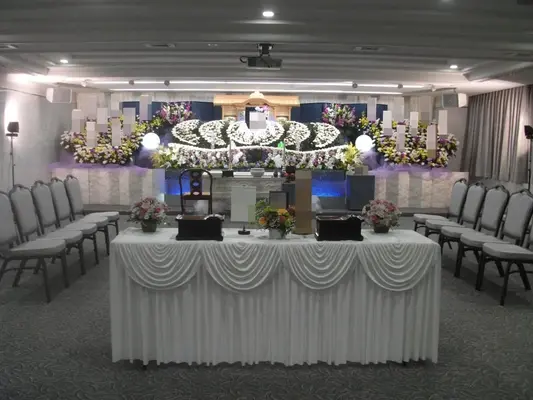 (株)宇野葬儀社で葬儀を行なった写真