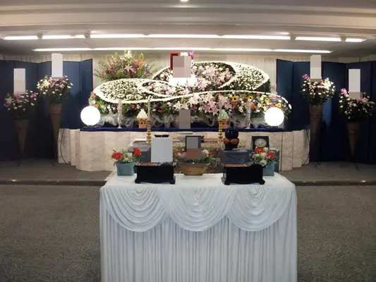 (株)宇野葬儀社で葬儀を行なった写真