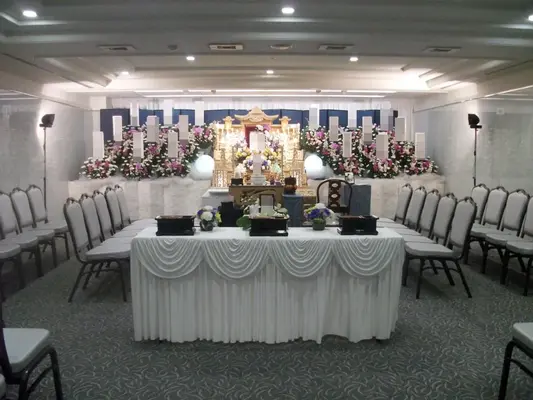 (株)宇野葬儀社で葬儀を行なった写真