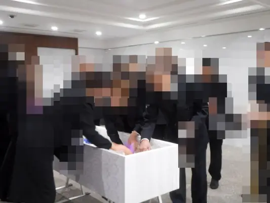 (株)宇野葬儀社で葬儀を行なった写真