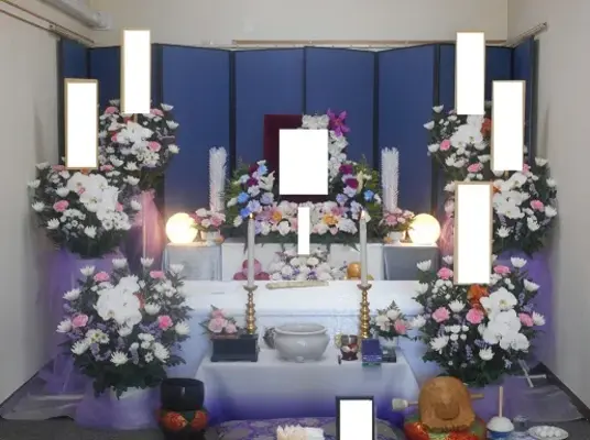 (株)宇野葬儀社で葬儀を行なった写真