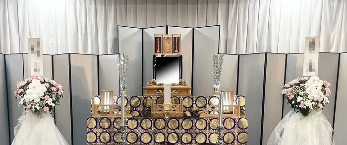 金周内田で葬儀を行なった写真