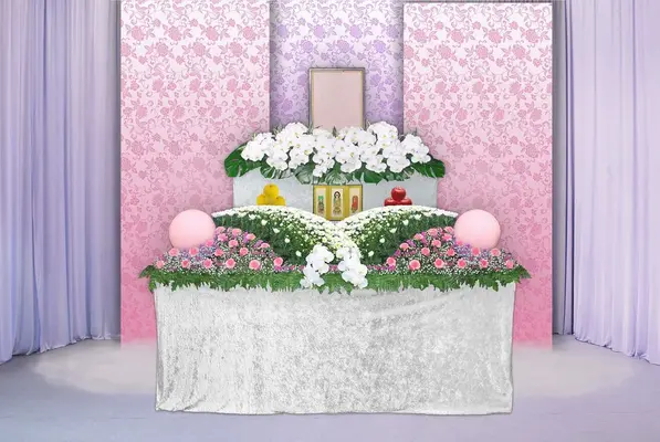 金周内田で葬儀を行なった写真