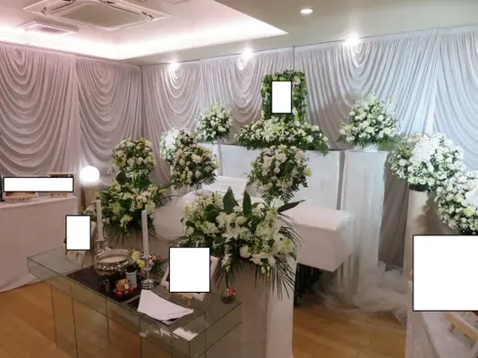 石山葬儀社で葬儀を行なった写真