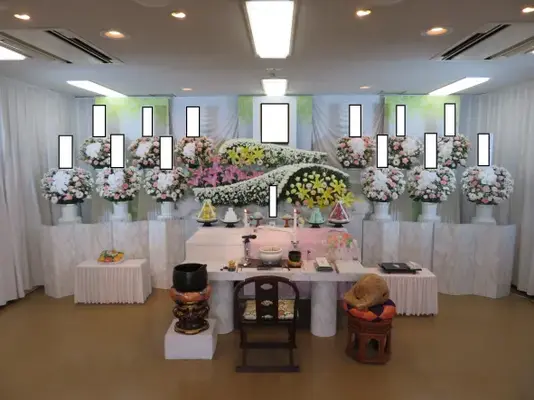 石山葬儀社で葬儀を行なった写真