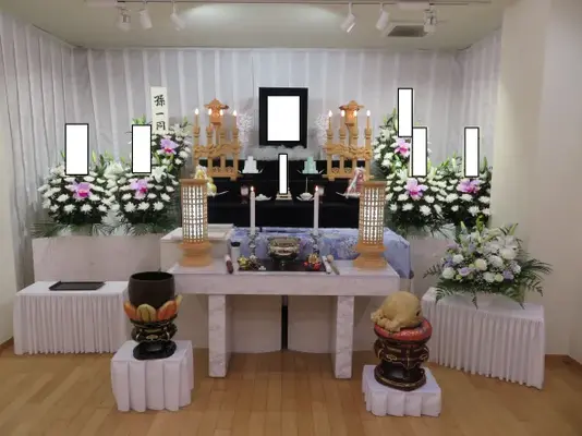 石山葬儀社で葬儀を行なった写真