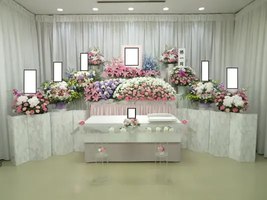 石山葬儀社で葬儀を行なった写真