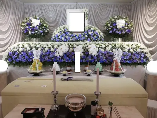 石山葬儀社で葬儀を行なった写真