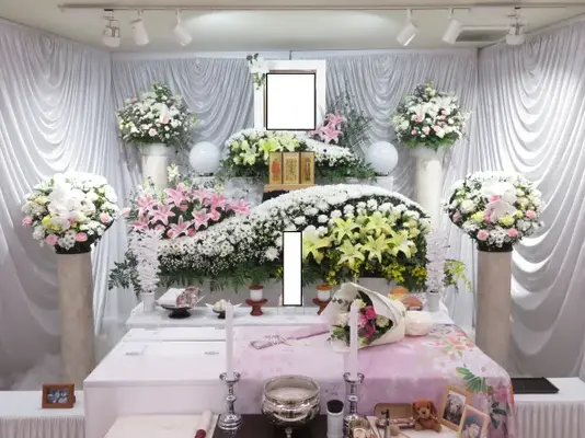 石山葬儀社で葬儀を行なった写真