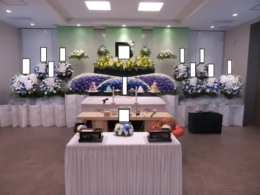 石山葬儀社で葬儀を行なった写真