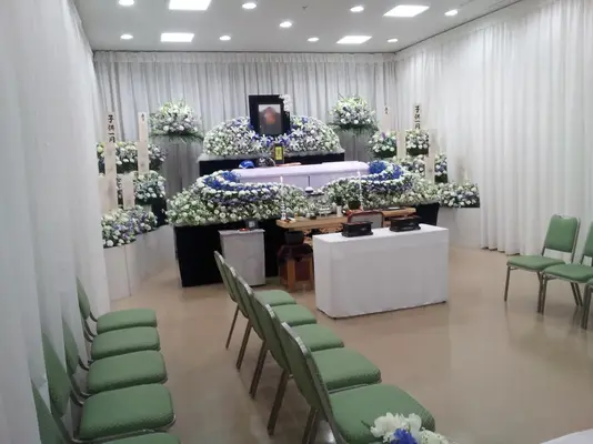 杉田フューネスで葬儀を行なった写真
