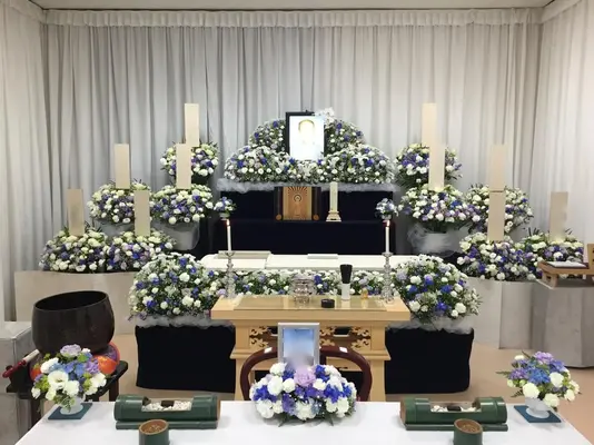 杉田フューネスで葬儀を行なった写真