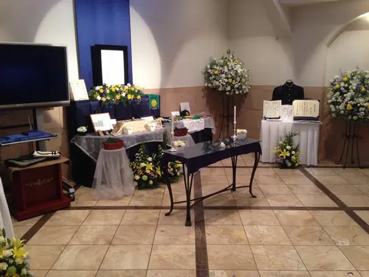 杉田フューネスで葬儀を行なった写真