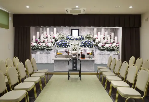 長坂式典センター 本店で葬儀を行なった写真