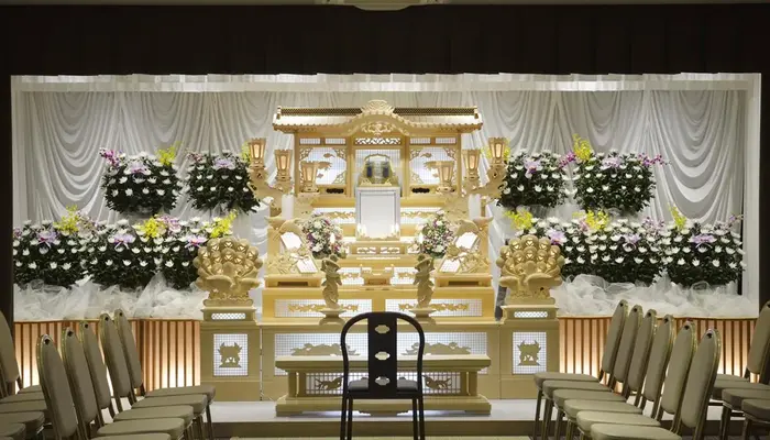 長坂式典センター 本店で葬儀を行なった写真