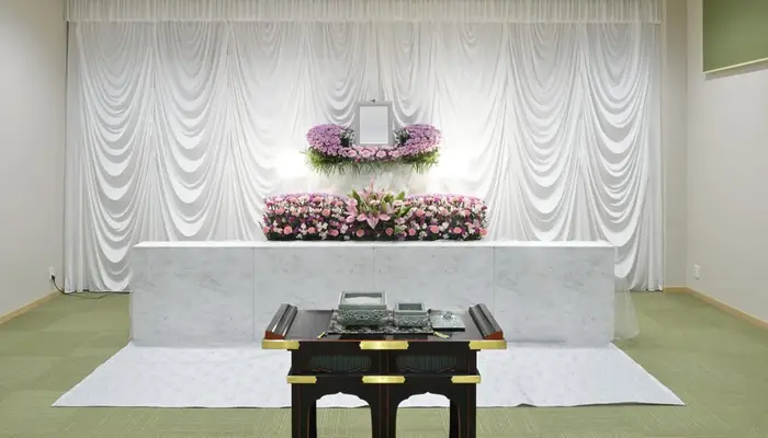 長坂式典センター 本店で葬儀を行なった写真