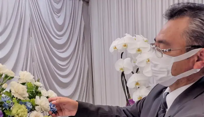 家族葬の長坂 清瀬松山で葬儀を行なった写真