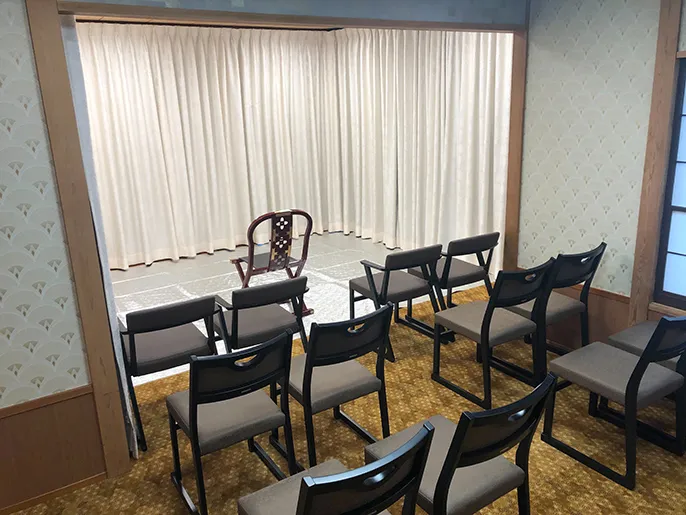 日華斎場はなれにて5名の家族葬
