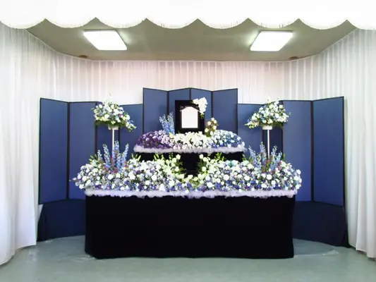 永塚葬儀社で葬儀を行なった写真