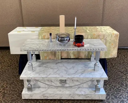 多摩中央葬祭（森の風ホール府中）で葬儀を行なった写真