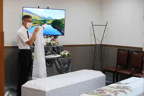 多摩中央葬祭(森の風ホール立川)で葬儀を行なった写真