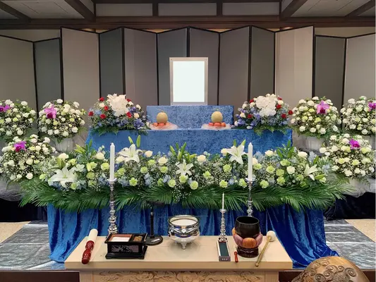 セレモニー小峰で葬儀を行なった写真