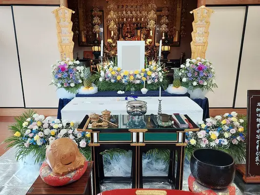 セレモニー小峰で葬儀を行なった写真