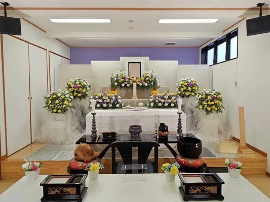 セレモニー小峰で葬儀を行なった写真