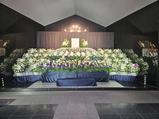 セレモニー小峰で葬儀を行なった写真