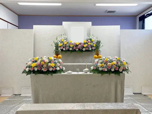 セレモニー小峰で葬儀を行なった写真