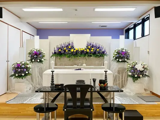 セレモニー小峰で葬儀を行なった写真