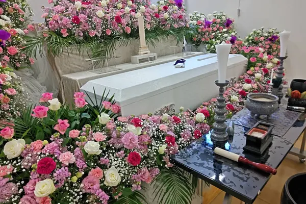 セレモニー小峰で葬儀を行なった写真