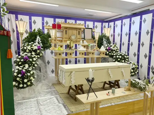 セレモニー小峰で葬儀を行なった写真