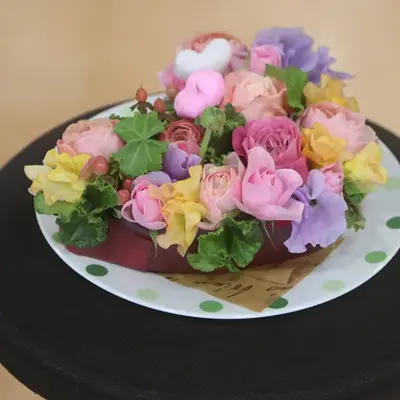 東典礼で葬儀を行なった写真