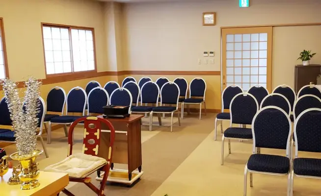 本庄造花店で葬儀を行なった写真