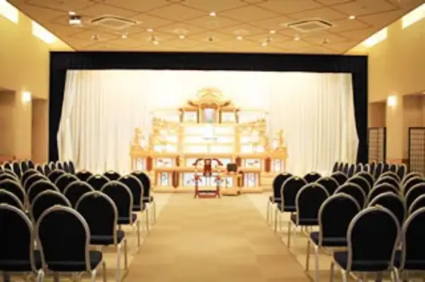 本庄造花店で葬儀を行なった写真