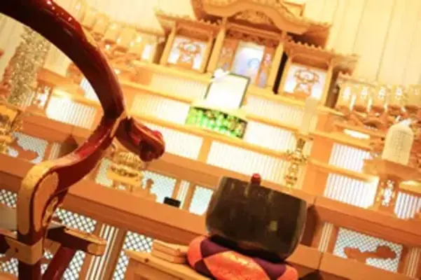 本庄造花店で葬儀を行なった写真