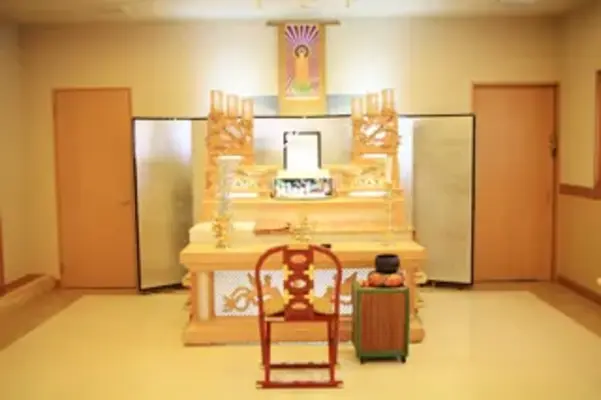 本庄造花店で葬儀を行なった写真