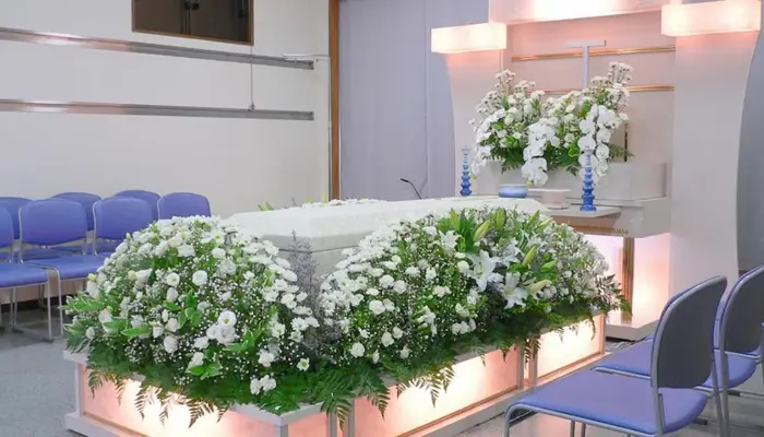 平城公益株式会社（平城セレモニーホール）で葬儀を行なった写真