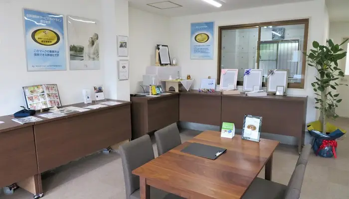 ハナブ商店で葬儀を行なった写真