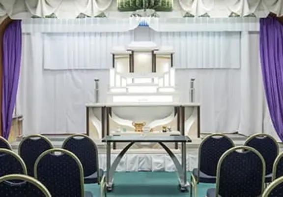 斎場ホール久宝園で葬儀を行なった写真