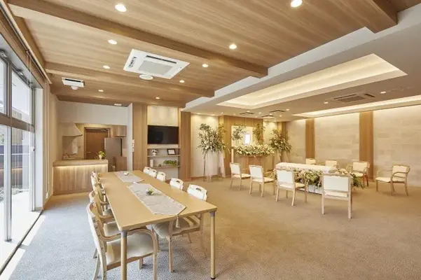 加納会館 東豊中で葬儀を行なった写真