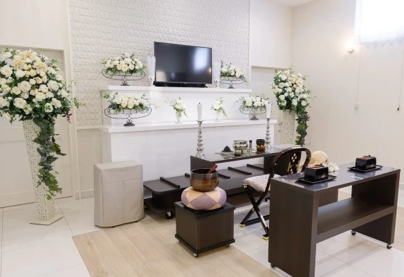 家族葬式場　小さな森の家　草加長栄で葬儀を行なった写真