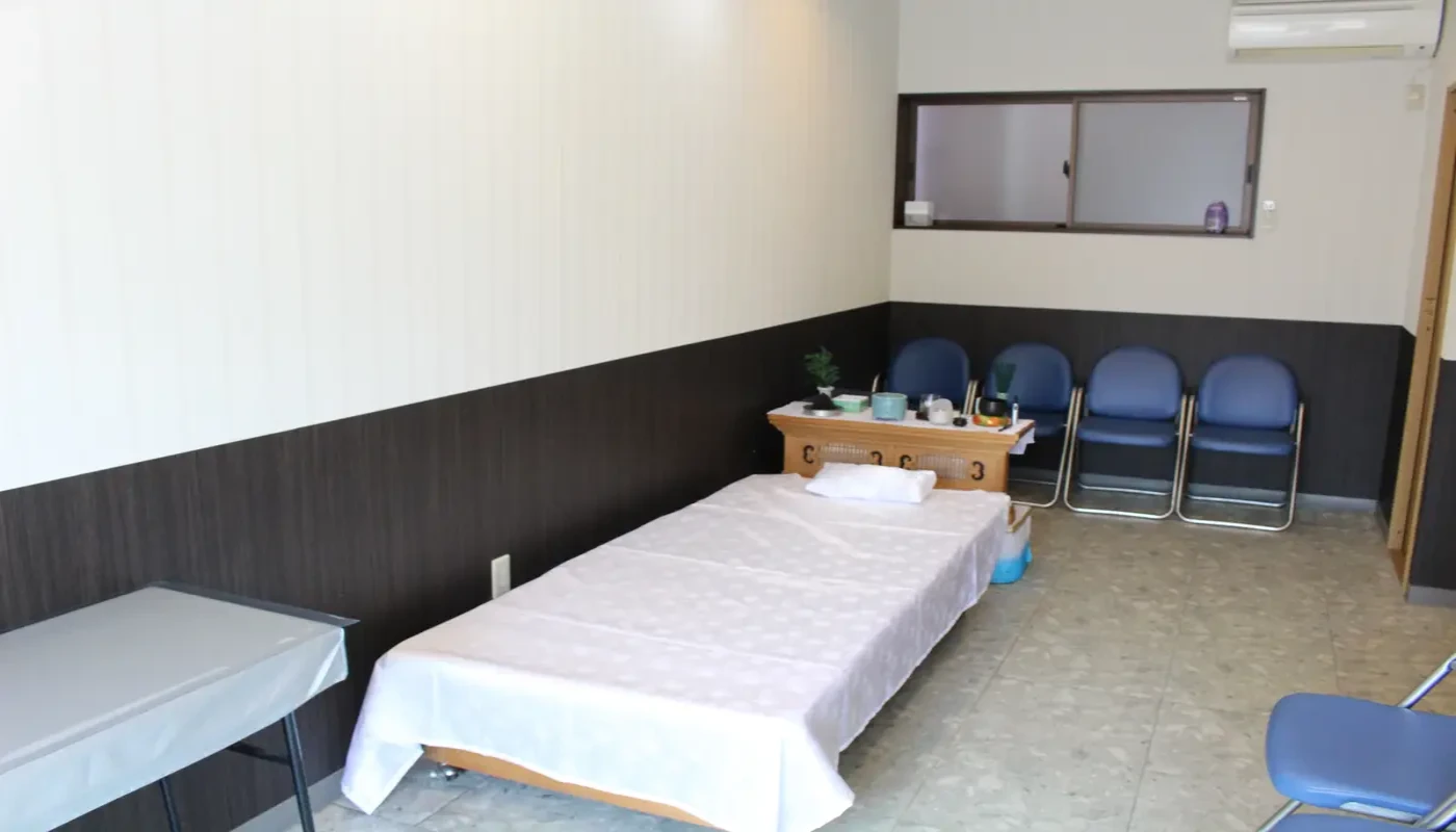 毎日面会できる安置室を完備