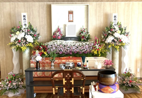 心和葬祭なごみで葬儀を行なった写真